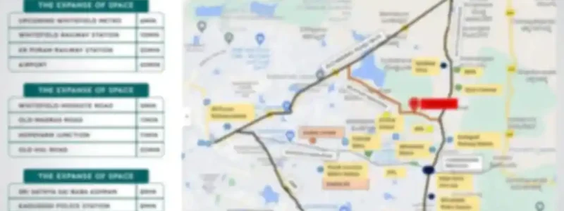 Godrej Aravya Estate Plots location map with birds eye view by Godrej Properties